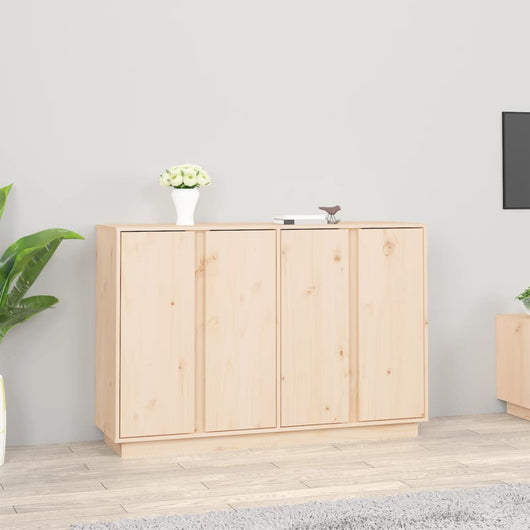 Credenza 120x35x80 cm in Legno Massello di Pino 814494