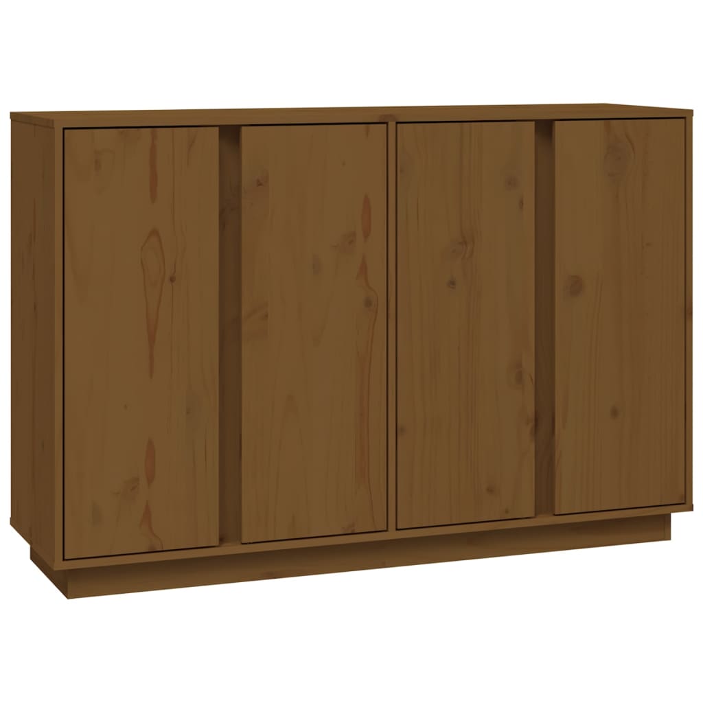 Credenza ambra 120x35x80 cm in Legno Massello di Pino 814497