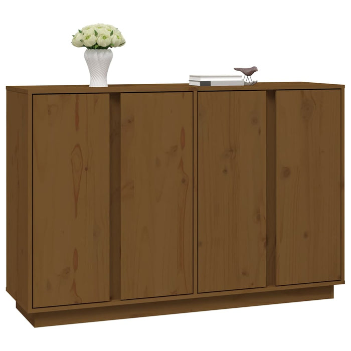 Credenza ambra 120x35x80 cm in Legno Massello di Pino 814497