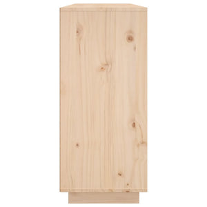 Credenza 120x35x80 cm in Legno Massello di Pino 814499