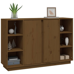 Credenza ambra 120x35x80 cm in Legno Massello di Pino 814502