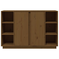 Credenza ambra 120x35x80 cm in Legno Massello di Pino 814502