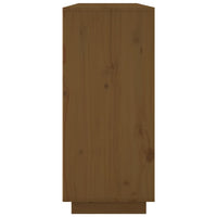 Credenza ambra 120x35x80 cm in Legno Massello di Pino 814502