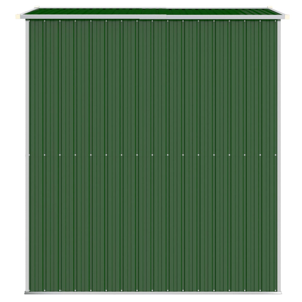 Capanno da Giardino-Casetta da Giardino Verde 192x191x223cm Acciaio Zincato