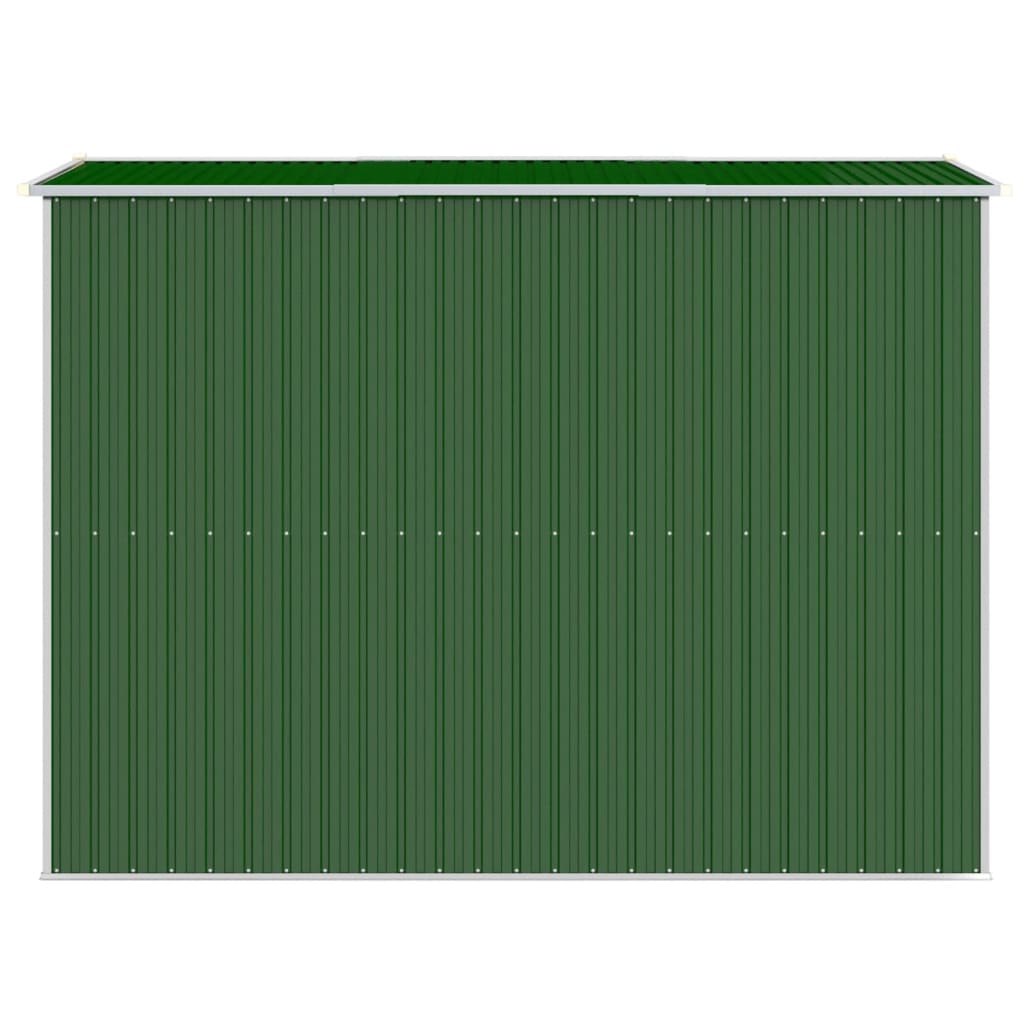 Capanno da Giardino Verde 192x274x223 cm Acciaio Zincato 3147428