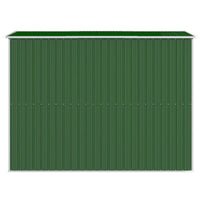 Capanno da Giardino Verde 192x274x223 cm Acciaio Zincato 3147428