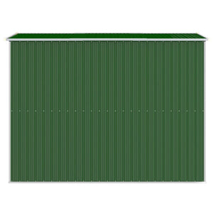 Capanno da Giardino Verde 192x274x223 cm Acciaio Zincato 3147428