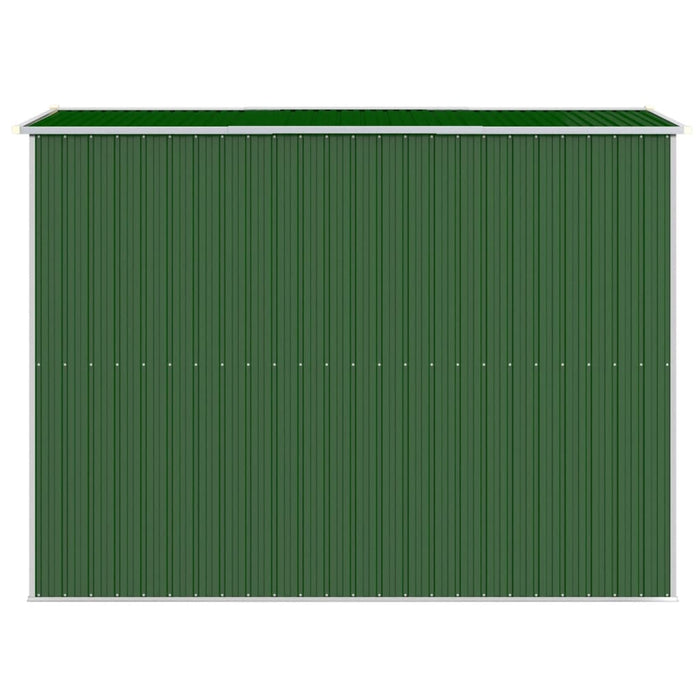 Capanno da Giardino Verde 192x274x223 cm Acciaio Zincato 3147428