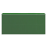 Capanno da Giardino Verde 192x440x223 cm Acciaio Zincato cod mxl 65888