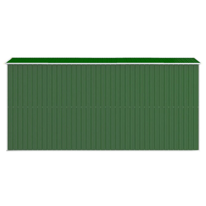 Capanno da Giardino Verde 192x440x223 cm Acciaio Zincato 3147430