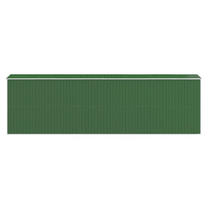 Capanno da Giardino Verde 192x606x223 cm Acciaio Zincato 3147432