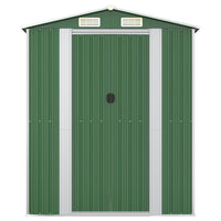 Capanno da Giardino Verde 192x772x223 cm Acciaio Zincato 3147434