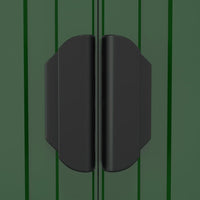 Capanno da Giardino Verde 192x772x223 cm Acciaio Zincato 3147434