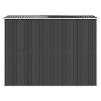 Capanno da Giardino Antracite 192x274x223 cm in Acciaio Zincato cod mxl 52051