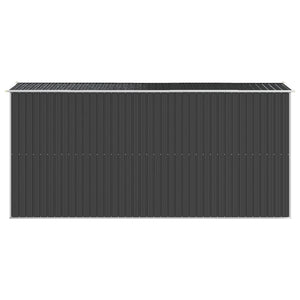 Capanno da Giardino Antracite 192x440x223 cm in Acciaio Zincato cod mxl 50401