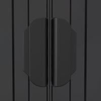 Capanno da Giardino Antracite 192x440x223 cm in Acciaio Zincato cod mxl 50401