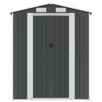 Capanno da Giardino Antracite 192x1021x223cm in Acciaio Zincato cod mxl 65869