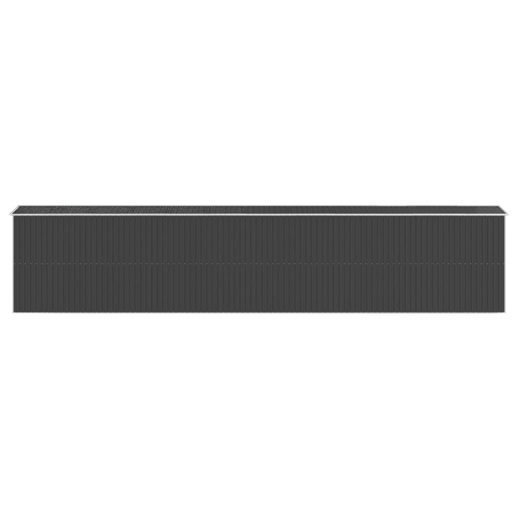 Capanno da Giardino Antracite 192x1021x223cm in Acciaio Zincato cod mxl 65869