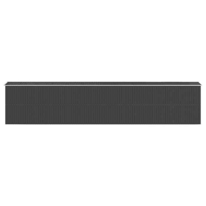 Capanno da Giardino Antracite 192x1021x223cm in Acciaio Zincato cod mxl 65869