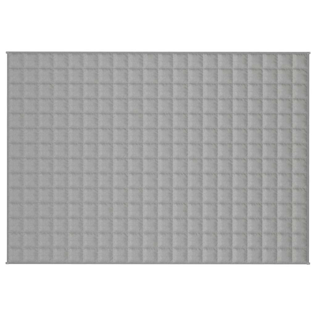 Coperta Ponderata Grigia 138x200 cm 6 kg Tessuto 350718