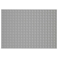 Coperta Ponderata Grigia 138x200 cm 6 kg Tessuto 350718