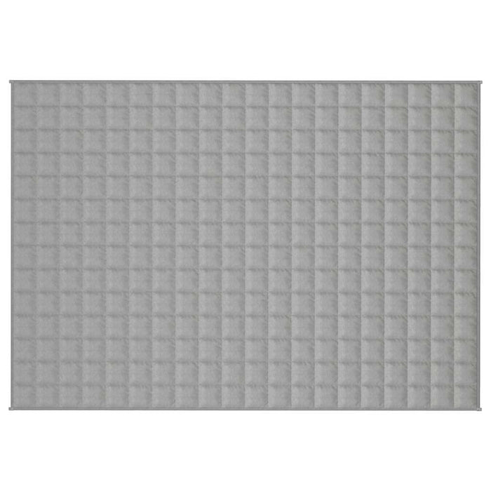 Coperta Ponderata Grigia 138x200 cm 6 kg Tessuto 350718