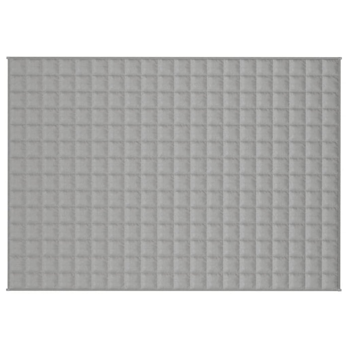 Coperta Ponderata Grigia 138x200 cm 10 kg Tessuto