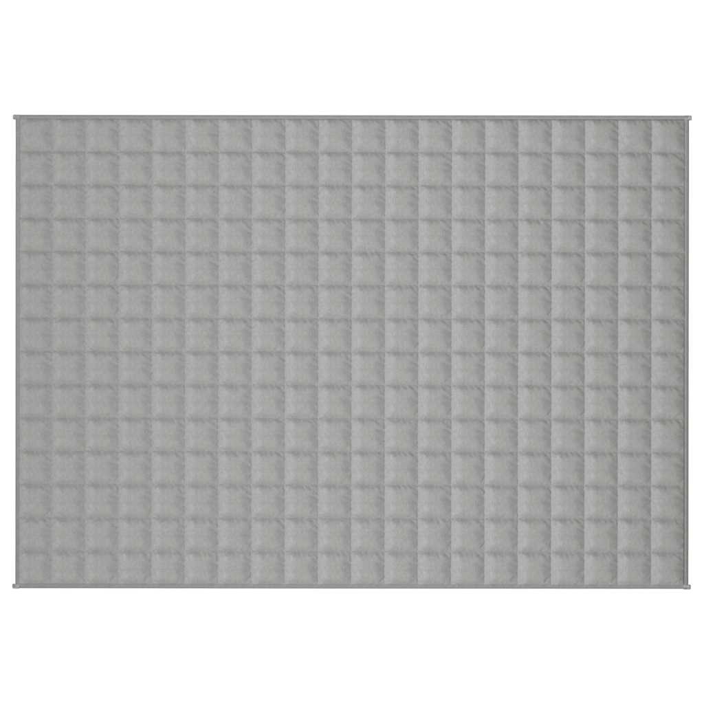 Coperta Ponderata Grigia 138x200 cm 10 kg Tessuto 350719