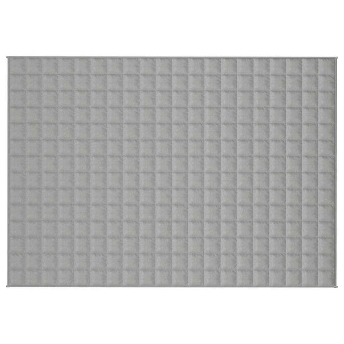 Coperta Ponderata Grigia 138x200 cm 10 kg Tessuto 350719