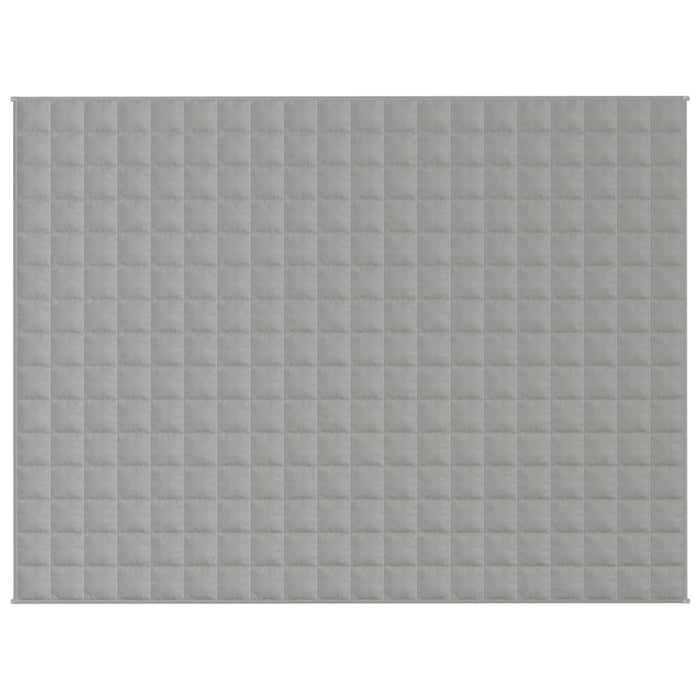 Coperta Ponderata Grigia 150x200 cm 7 kg Tessuto 350720