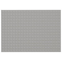 Coperta Ponderata Grigia 155x220 cm 7 kg Tessuto