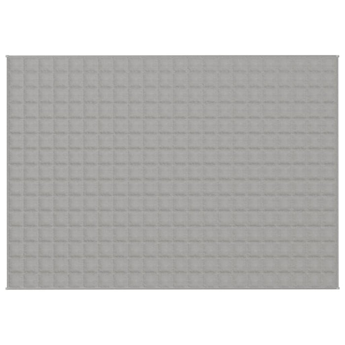 Coperta Ponderata Grigia 155x220 cm 7 kg Tessuto