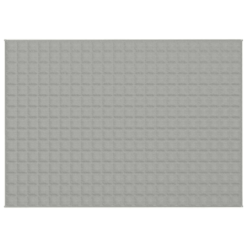 Coperta Ponderata Grigia 155x220 cm 7 kg Tessuto 350722