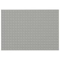 Coperta Ponderata Grigia 155x220 cm 7 kg Tessuto 350722