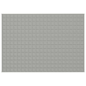 Coperta Ponderata Grigia 155x220 cm 7 kg Tessuto 350722