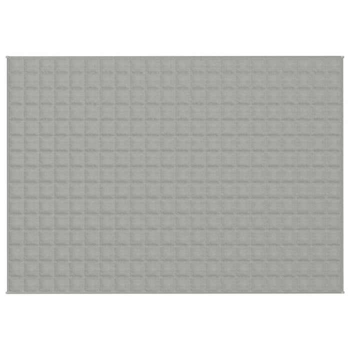 Coperta Ponderata Grigia 155x220 cm 7 kg Tessuto 350722