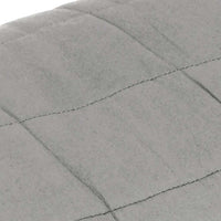 Coperta Ponderata Grigia 155x220 cm 7 kg Tessuto 350722