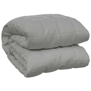 Coperta Ponderata Grigia 155x220 cm 11 kg Tessuto 350723