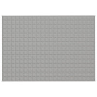 Coperta Ponderata Grigia 155x220 cm 11 kg Tessuto 350723