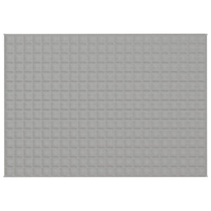 Coperta Ponderata Grigia 155x220 cm 11 kg Tessuto 350723