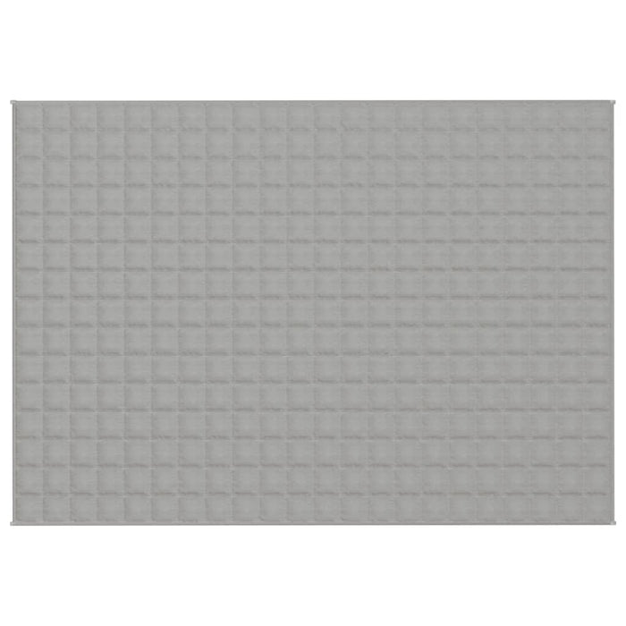 Coperta Ponderata Grigia 155x220 cm 11 kg Tessuto 350723
