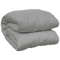 Coperta Ponderata Grigia 200x200 cm 9 kg Tessuto 350724