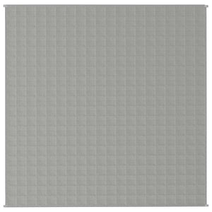 Coperta Ponderata Grigia 200x200 cm 13 kg Tessuto 350725