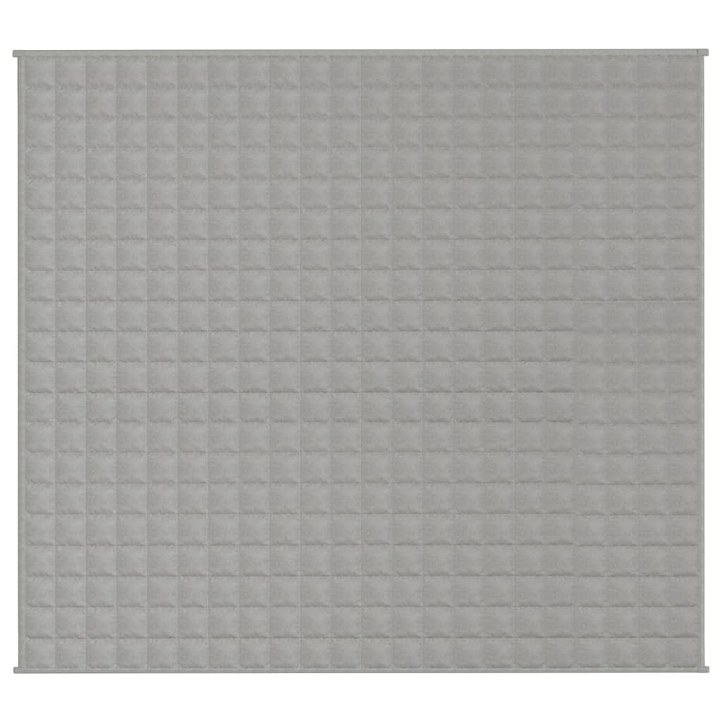 Coperta Ponderata Grigia 200x225 cm 13 kg Tessuto cod mxl 66846