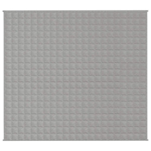 Coperta Ponderata Grigia 200x225 cm 13 kg Tessuto 350727