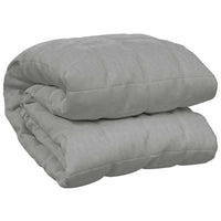 Coperta Ponderata Grigia 220x235 cm 11 kg Tessuto 350728