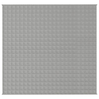 Coperta Ponderata Grigia 220x235 cm 11 kg Tessuto cod mxl 66809