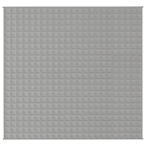 Coperta Ponderata Grigia 220x235 cm 11 kg Tessuto 350728