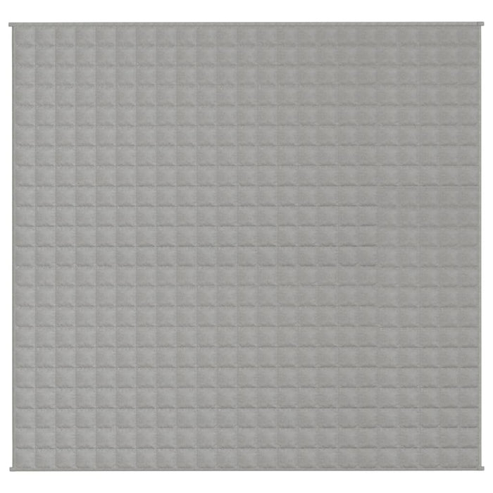 Coperta Ponderata Grigia 220x235 cm 15 kg Tessuto cod mxl 68936