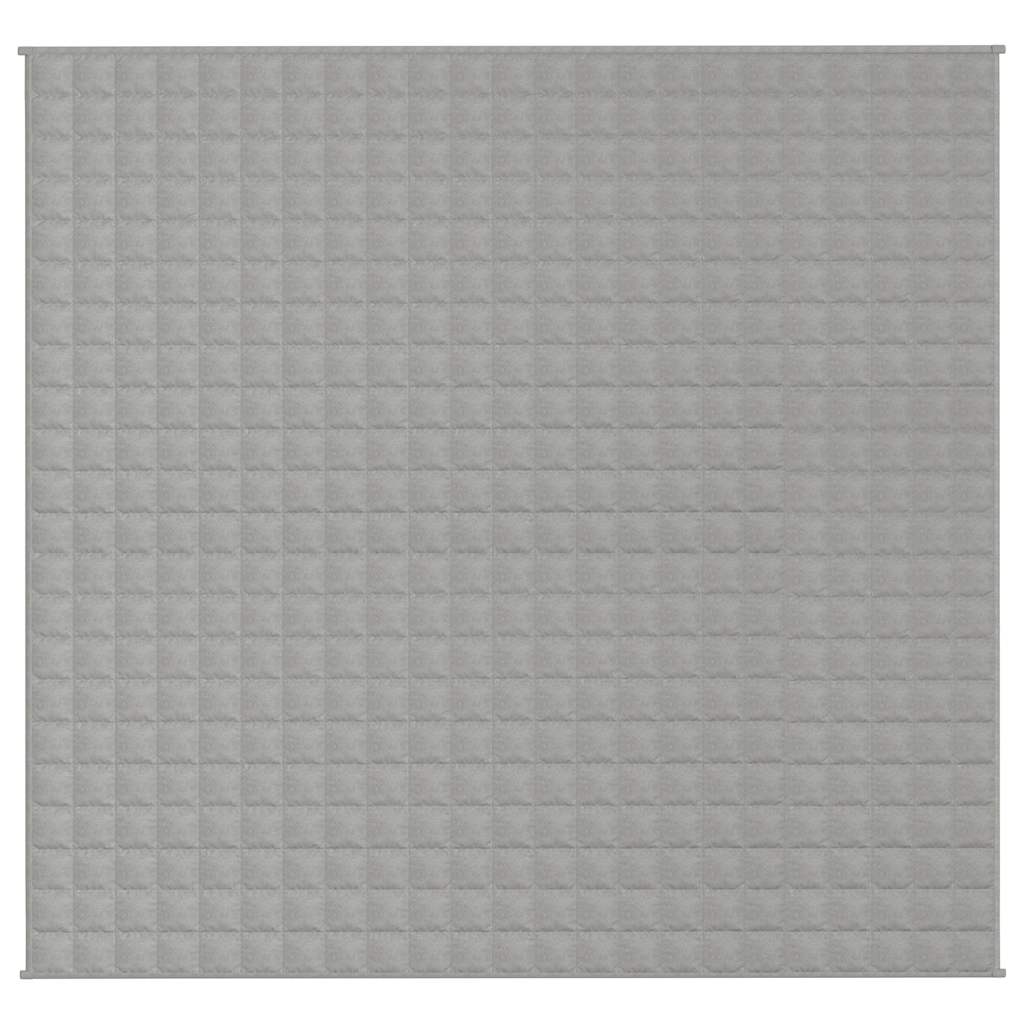Coperta Ponderata Grigia 220x235 cm 15 kg Tessuto 350729